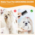2 Pcs Pet Razor Comb for Dogs Cats with 20 Extra Blades, 2 in 1 Trimming & Grooming Hair Cutter Comb