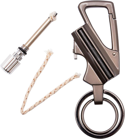 SURVIVE Permanent Match Bottle Opener, Reusable Survival Fire Starter Lighter, Waterproof Striker Stick Kit