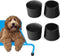 IMPRESA 4 Pack Elevated Dog Bed Feet, 1” Wide to Protect Floors, Raised Dog Bed Stabilizers, Attachable Dog Cot Bed Leg