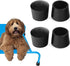 IMPRESA 4 Pack Elevated Dog Bed Feet, 1” Wide to Protect Floors, Raised Dog Bed Stabilizers, Attachable Dog Cot Bed Leg
