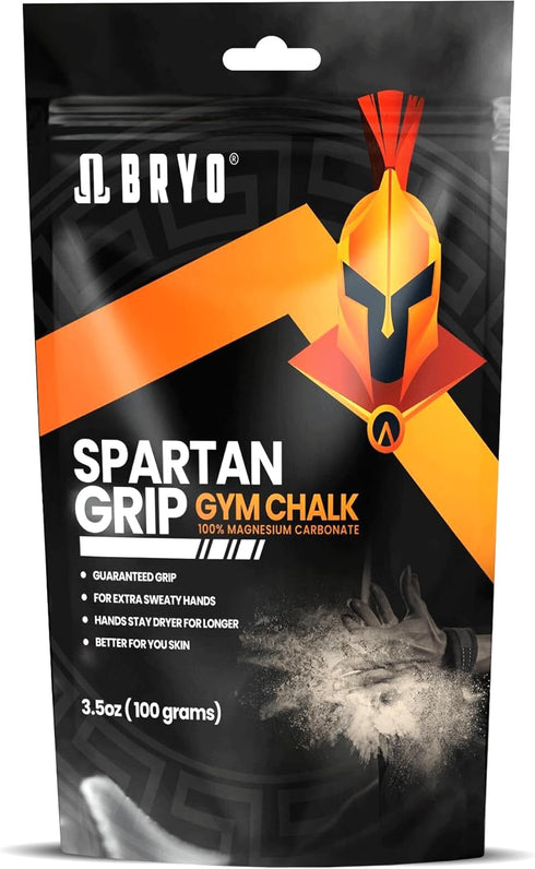 Spartan Grip Loose Chalk Bag Refill - 3.5oz Premium Sports Chalk for Weightlifting, Climbing, and Gymnastics