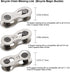 Oumers Bike Link Plier + Chain Breaker Splitter + 6 Pairs Bicycle Missing Link, Professional Bike Chain Repair Tool