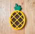 ZippyPaws Happy Bowl, Slow Feed Dog Bowl, Up to 10x Slower Eating, Dishwasher Safe, Non-Slip Pineapple