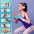 SZHLUX Resistance Bands Set with Instruction Guide and Carry Bag, Versatile for Body Sculpting