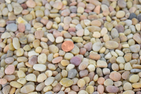 Generic 30 Lbs. LSALP30LBS Large Salmon Bay Pebbles for Bonsai Tree, Lucky Bamboo, Zen/Fairy Garden & Fish Tank