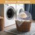 Dog Beds for Small Dogs, Washable Cute Cat Bed Cave, Cozy Nook Pet Bed for Small Medium Pets (Grey, 20" x 20")