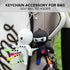 Golf Tee Holder, Ninja Portable Keychain Golf Ball Tees Holder, Golf Accessory Gift for Men & Women