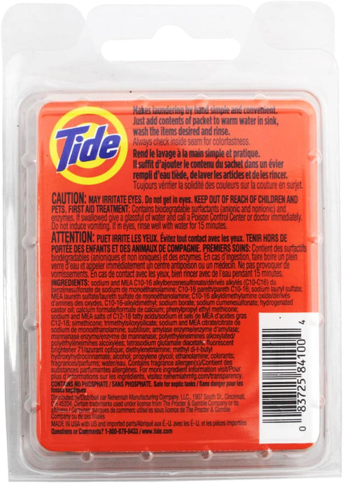 Packets, 3-Count Tide Travel Sink