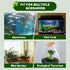 Large Betta Fish Broken Barrel Decor, Resin Fish Cave for Aquarium Tank Decoration