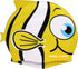Water Gear Critter Cap - Durable Swimming Cap for Kids, Long-Lasting Toddler Swimming Cap (Yellow Fish)