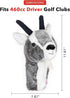 Goat Driver Headcover by Daphne's Headcovers | Premium Funny Golf Club Covers for Men and Women