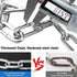 Heavy Duty Bike Chain Lock, 2.72 Ft Anti-Theft Security Lock with 3 Keys, Waterproof Chain for Bicycle, Motorcycle