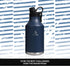 Insulated Water Bottle with Straw Lid, 64 Oz Double Wall Stainless Steel for Hot and Cold Beverages