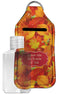 Personalized Fall Leaves Hand Sanitizer & Keychain Holder - Large