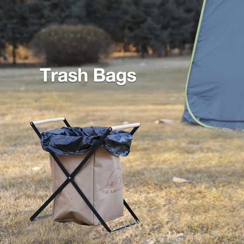 8 gallon40 Count 100% 5 TRIPTIPS Biodegradable Portable Toilet Bags Camping Toilet Bags for Portable Potty, Leak-Proof