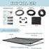 DIY Fish Tank Lid Cover with Fresh Air Netting, Adjustable Size Max 37''X18'', Prevent Fish from Jumping