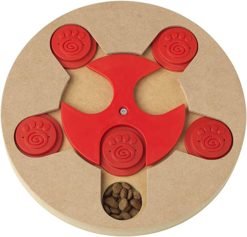 PetRageous 13006 Thinkrageous Interactive Advanced Level Puzzle Piece Dog Toy or Cat Toy, Measures 9.84-Inch