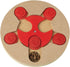 PetRageous 13006 Thinkrageous Interactive Advanced Level Puzzle Piece Dog Toy or Cat Toy, Measures 9.84-Inch