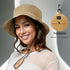 Waterproof Bucket Rain Hat, Outdoor Fishing Hat for Men Women, Foldable UV Protection Sun Hat for Summer Beach Hiking