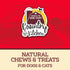 Country 3, 16 oz Kitchen Beef Soft Chew Dog Treats, Great Tasting, Made with Real Beef, Rich in DHA & Omega