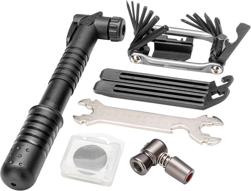 Kilimanjaro Cycle Series 40 Piece Bicycle Tool Repair Kit in Zip Pouch, Tire Levers and Wrenches - 910549ECE