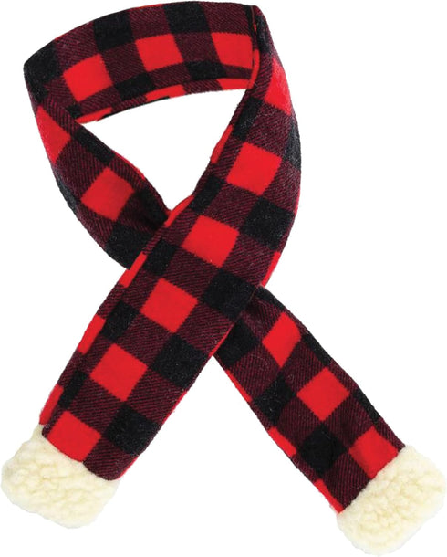 Huxley & Kent Pet Scarf - Buffalo Check (Large) - Festive Holiday Accessory for Dogs/Cats