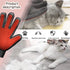 Pet Grooming Glove Hair Remover Brush, Gentle Deshedding Mitt for Dogs, Cats, Horses, Long Short Fur (1 Pair)