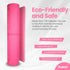 Robust Yoga Mat - 1/4" Thick Non-Slip Mat with Position Lines, Includes Strap and Storage Bag, Eco-Friendly TPE