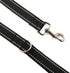 2-Pack Reflective Dog Leash 6ft - Nylon Leashes for Small, Medium, Large Dogs, 6ft Training Leash with D Ring (Black)
