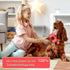 Self Cleaning Slicker Brush for Shedding, Long Short Haired Dogs & Cats, Remove Loose Tangling Knot Undercoat Fur Mats,