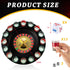 Set 16pcs 2 Hiboom Shot Glass Roulette Game and Drinking Dice - Glasses and Balls for Adults, Family Gathering, Bar