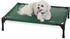 K&H Pet Products Elevated Outdoor Dog Cot Bed, Medium Green, Washable Breathable Mesh, Heavy Duty Frame