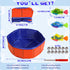 3 Swimming Swimming uniro Cat Pool Toy with Fishes - LED Fish Toys for Cats Robo Fish with Flashing Lights- Foldable