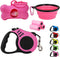 Heavy Duty Retractable Dog Leash, 10FT for Small Dog or Cat up to 26 lbs, 360° Tangle-Free Strong Nylon Tape, Anti-Slip