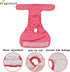 Female Dog Diaper, Reusable Washable Durable Absorbent Cloth Doggie Pants, Size S2