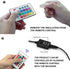 9.05 Inch Submersible Aquarium Light, Fish Tank Light with Air Bubble Hole, RGB Color Changing Remote Control