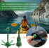Kayak Anchor, Folding Boat Anchor for Kayaks, Canoes, SUP, with 40ft Tow Rope and Carrying Bag