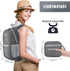 ZOMAKE 20L Ultra Lightweight Hiking Backpack - Packable Water Resistant Daypack for Men Women (Medium Grey)