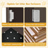 Cat Litter Box Enclosure Litter Box Furniture Hidden Wooden Washroom Litter Box Cabinet Indoor Cat House Side End Table
