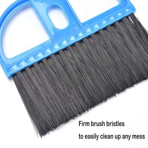 PINVNBY Mini Dustpan and Brush Set, Cage Cleaner for Small Animals, 2 Pack Mini Hand Broom and Dustpan