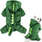 Dogs Clothes Small Pet Halloween Dinosaur Costume - Funny Apparel for Puppies (M)
