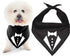 Parisian Pet Tuxedo Dog Bandana, Small