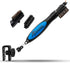 Frogger BrushPro Golf Club Cleaner with Ergonomic Grip and Latch-it Magnet - Professional Brush for Golfers