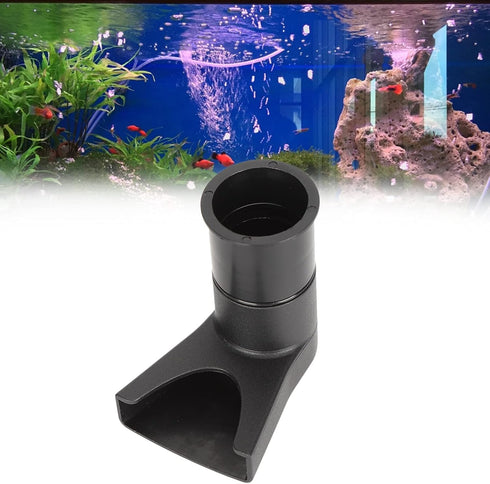 GLOGLOW Aquarium Nozzle, Plastic Pump Duckbill Nozzle for Fish Tank Plumbing Fitting