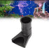 GLOGLOW Aquarium Nozzle, Plastic Pump Duckbill Nozzle for Fish Tank Plumbing Fitting