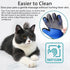 GJEASE Cat Grooming Glove Brush, Eco-Friendly Pet Hair Remover Tool for Carpet, Furniture, Couch, Clothes, High