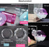 Hamster Bathroom Sand Bath Container, Removable Iron Wire Acrylic Cage Accessories for Gerbil Syrian Hamster Mouse
