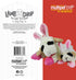 Multipet Easter Bunny Ears Lamb Chop Dog Toy - 11"
