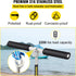 VEVOR 18" 36" Length Sand Anchor Auger, Galvanized Carbon Steel Slide Anchor for Beach and Sandbar