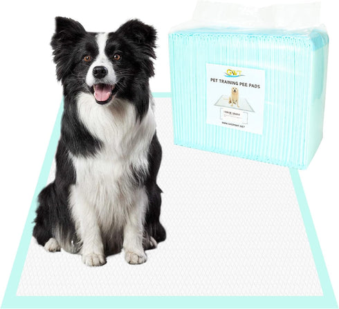 GWT 40 Count Premium Dog Pee Pads - 28x34 Inch Ultra Absorbent, Leak-Proof Training Pads for Large Dogs